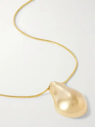LIÉ STUDIO The Betty Convertible Gold-plated And Leather Necklace | Thumbnail 4 LIÉ STUDIO The Betty Convertible Gold-plated And Leather Necklace | Thumbnail 4