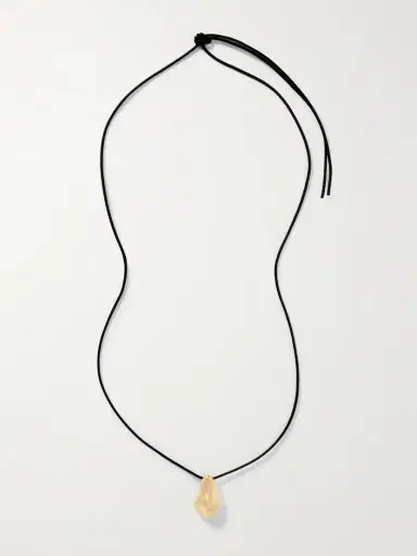 LIÉ STUDIO The Betty Convertible Gold-plated And Leather Necklace | Thumbnail 5 LIÉ STUDIO The Betty Convertible Gold-plated And Leather Necklace | Thumbnail 5