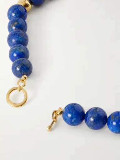YSSO Helen Gold-plated Lapis Lazuli Necklace | Thumbnail 3 YSSO Helen Gold-plated Lapis Lazuli Necklace | Thumbnail 3
