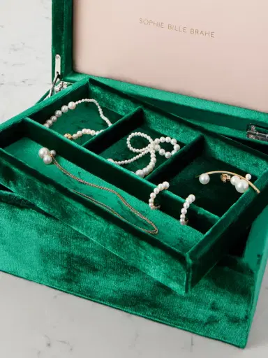 Sophie Bille Brahe Trésor Grande Velvet Jewelry Box | Thumbnail 2 Sophie Bille Brahe Trésor Grande Velvet Jewelry Box | Thumbnail 2