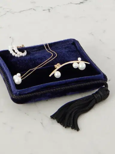 Sophie Bille Brahe Tasseled Velvet Jewelry Box | Thumbnail 2 Sophie Bille Brahe Tasseled Velvet Jewelry Box | Thumbnail 2