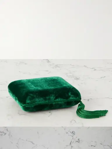 Sophie Bille Brahe Tasseled Velvet Jewelry Case | Thumbnail 1 Sophie Bille Brahe Tasseled Velvet Jewelry Case | Thumbnail 1
