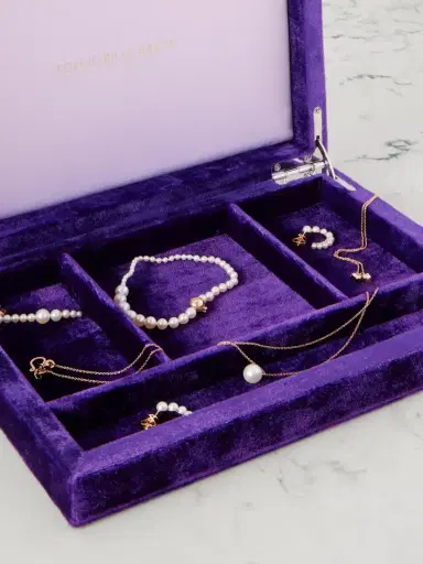 Sophie Bille Brahe Trésor Velvet Jewelry Box | Thumbnail 2 Sophie Bille Brahe Trésor Velvet Jewelry Box | Thumbnail 2