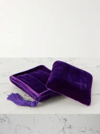 Sophie Bille Brahe Tasseled Velvet Jewelry Box | Thumbnail 5 Sophie Bille Brahe Tasseled Velvet Jewelry Box | Thumbnail 5