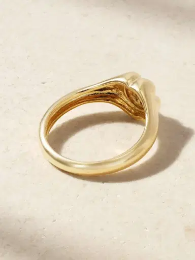 STONE AND STRAND Crosby 10-karat Gold Diamond Ring | Thumbnail 3 STONE AND STRAND Crosby 10-karat Gold Diamond Ring | Thumbnail 3