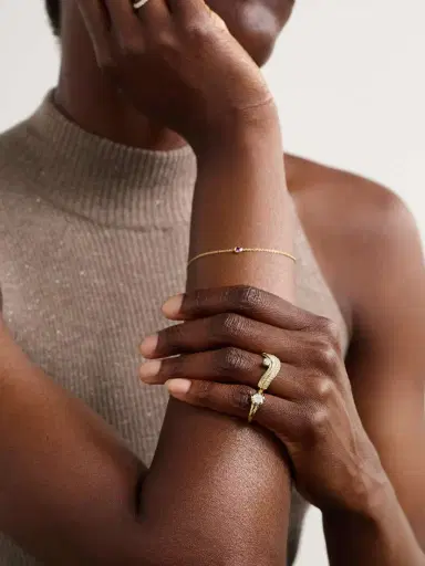 STONE AND STRAND Crosby 10-karat Gold Diamond Ring | Thumbnail 5 STONE AND STRAND Crosby 10-karat Gold Diamond Ring | Thumbnail 5