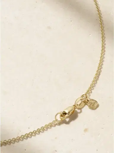 Sydney Evan Fluted Bar 14-karat Gold Diamond Necklace | Thumbnail 3 Sydney Evan Fluted Bar 14-karat Gold Diamond Necklace | Thumbnail 3