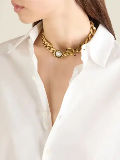 MAISON MAYLE Flora Gold-plated And Sterling Silver Choker | Thumbnail 2 MAISON MAYLE Flora Gold-plated And Sterling Silver Choker | Thumbnail 2