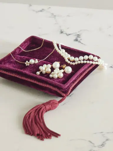 Sophie Bille Brahe Tasseled Velvet Jewelry Box | Thumbnail 2 Sophie Bille Brahe Tasseled Velvet Jewelry Box | Thumbnail 2