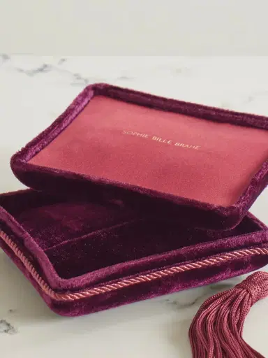 Sophie Bille Brahe Tasseled Velvet Jewelry Box | Thumbnail 4 Sophie Bille Brahe Tasseled Velvet Jewelry Box | Thumbnail 4
