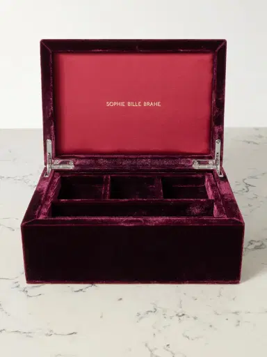 Sophie Bille Brahe Trésor Grande Velvet Jewelry Box | Thumbnail 4 Sophie Bille Brahe Trésor Grande Velvet Jewelry Box | Thumbnail 4