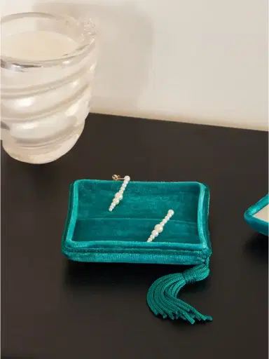 Sophie Bille Brahe Small Velvet Jewelry Box | Thumbnail 2 Sophie Bille Brahe Small Velvet Jewelry Box | Thumbnail 2