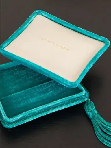 Sophie Bille Brahe Small Velvet Jewelry Box | Thumbnail 4 Sophie Bille Brahe Small Velvet Jewelry Box | Thumbnail 4