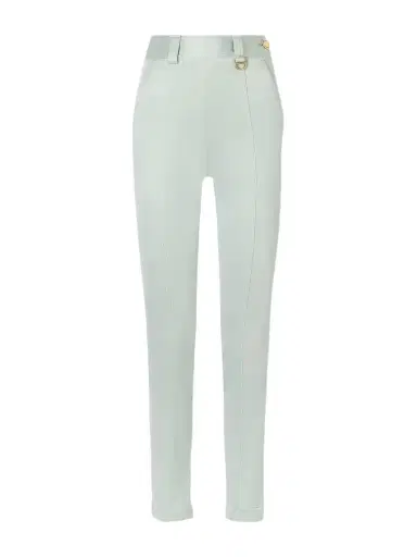 Chloé Cropped Satin-trimmed Stretch-jersey Leggings | Thumbnail 1 Chloé Cropped Satin-trimmed Stretch-jersey Leggings | Thumbnail 1