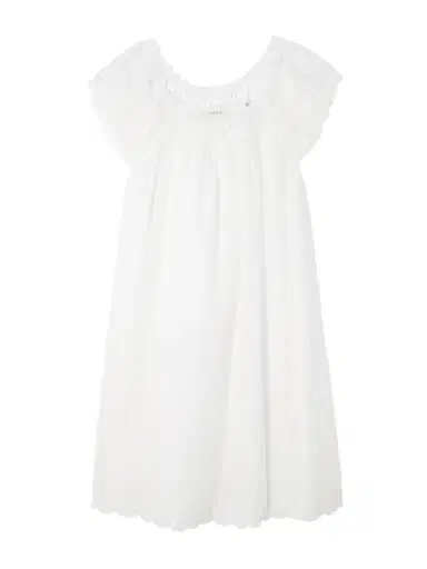 DÔEN Lelia Embroidered Lace-trimmed Organic Cotton-voile Nightdress | Thumbnail 1 DÔEN Lelia Embroidered Lace-trimmed Organic Cotton-voile Nightdress | Thumbnail 1