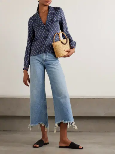 DÔEN Elene Paisley-print Silk-satin Blouse | Thumbnail 2 DÔEN Elene Paisley-print Silk-satin Blouse | Thumbnail 2