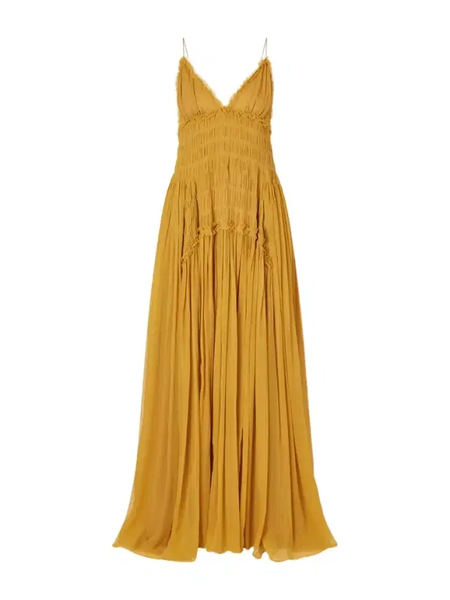 Atrani Tiered Silk-chiffon Gown Atrani Tiered Silk-chiffon Gown