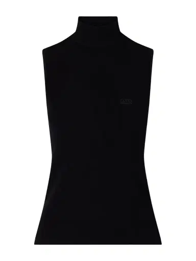Loewe Logo-embroidered Ribbed-knit Turtleneck Top | Thumbnail 1 Loewe Logo-embroidered Ribbed-knit Turtleneck Top | Thumbnail 1