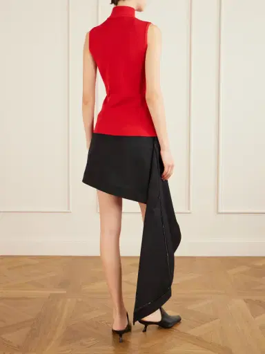 Loewe Logo-embroidered Ribbed-knit Turtleneck Top | Thumbnail 3 Loewe Logo-embroidered Ribbed-knit Turtleneck Top | Thumbnail 3
