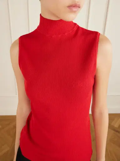 Loewe Logo-embroidered Ribbed-knit Turtleneck Top | Thumbnail 4 Loewe Logo-embroidered Ribbed-knit Turtleneck Top | Thumbnail 4