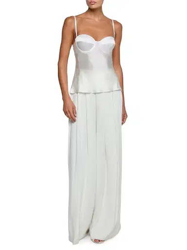 L'Agence Women's Orlina Silk Camisole - White - Size 16 | Thumbnail 2 L'Agence Women's Orlina Silk Camisole - White - Size 16 | Thumbnail 2