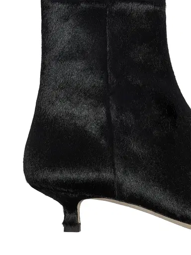 Aeyde Women's Sofie 30MM Calf Hair Ankle Boots - Black | Thumbnail 7 Aeyde Women's Sofie 30MM Calf Hair Ankle Boots - Black | Thumbnail 7