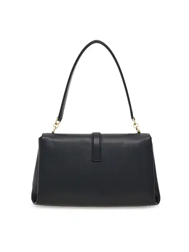 FERRAGAMO Women's Gancini-Buckle Leather Top Handle Bag - Nero | Thumbnail 7 FERRAGAMO Women's Gancini-Buckle Leather Top Handle Bag - Nero | Thumbnail 7
