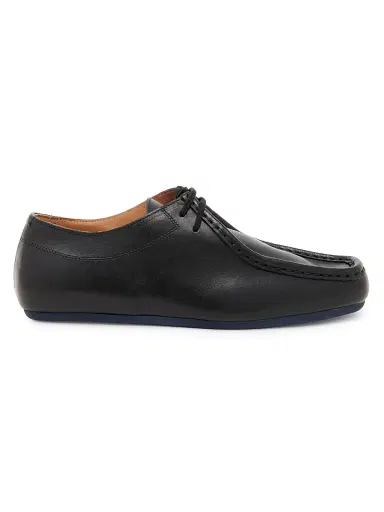 Jil Sander Women's Leather Derbys - Black - Size 11 | Thumbnail 1 Jil Sander Women's Leather Derbys - Black - Size 11 | Thumbnail 1