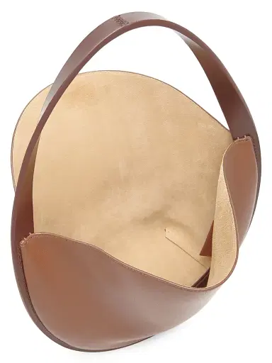 Jil Sander Women's Pivot Leather Hobo Bag - Grape | Thumbnail 3 Jil Sander Women's Pivot Leather Hobo Bag - Grape | Thumbnail 3
