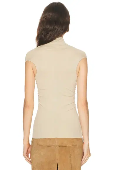 Rick Owens Jersey Short Sleeve Prong Top | Thumbnail 3 Rick Owens Jersey Short Sleeve Prong Top | Thumbnail 3