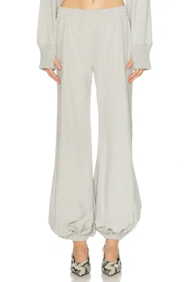 Norma Kamali Boyfriend Puff Jog Pant | Thumbnail 1 Norma Kamali Boyfriend Puff Jog Pant | Thumbnail 1