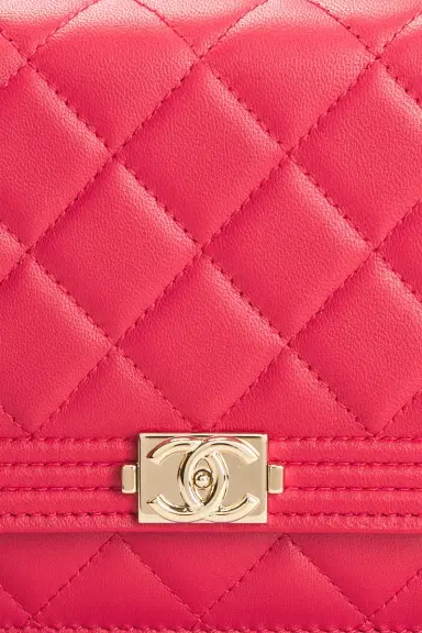 chanel Chanel Lambskin Boy Wallet On Chain | Thumbnail 5 chanel Chanel Lambskin Boy Wallet On Chain | Thumbnail 5