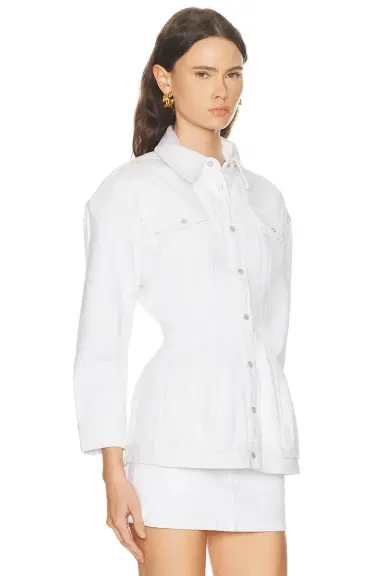 Wardrobe.NYC Denim Contour Jacket | Thumbnail 2 Wardrobe.NYC Denim Contour Jacket | Thumbnail 2