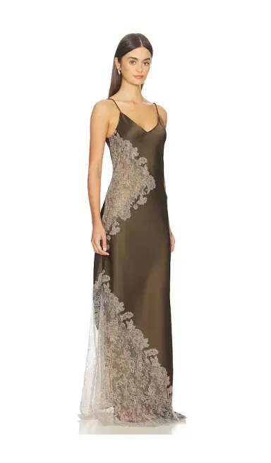 ALEJANDRA ALONSO ROJAS Amal Lace Gown | Thumbnail 5 ALEJANDRA ALONSO ROJAS Amal Lace Gown | Thumbnail 5