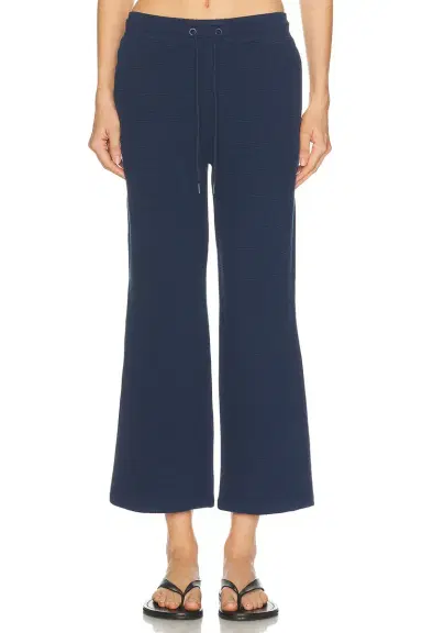 Negative Underwear Waffle Knit Cropped Track Pant | Thumbnail 3 Negative Underwear Waffle Knit Cropped Track Pant | Thumbnail 3