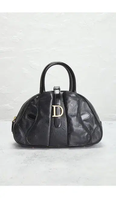Dior Mini Double Saddle Bowler Bag | Thumbnail 2 Dior Mini Double Saddle Bowler Bag | Thumbnail 2