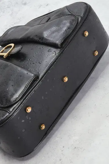 Dior Mini Double Saddle Bowler Bag | Thumbnail 9 Dior Mini Double Saddle Bowler Bag | Thumbnail 9