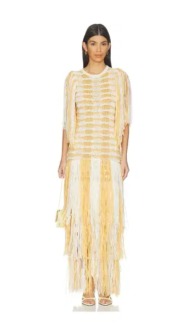 Ulla Johnson Silvia Fringe Knit Dress | Thumbnail 2 Ulla Johnson Silvia Fringe Knit Dress | Thumbnail 2