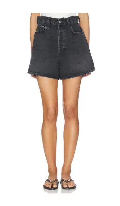 AGOLDE Lyonne Cinched Waist Shorts | Thumbnail 1 AGOLDE Lyonne Cinched Waist Shorts | Thumbnail 1