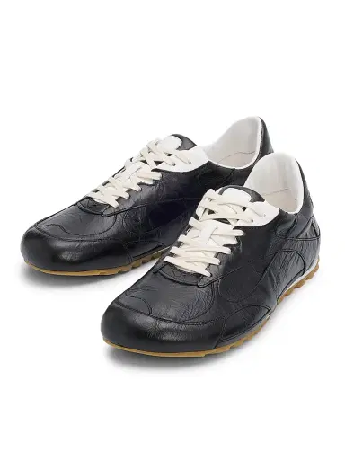 Bottega Veneta Men's Orbit Flash Leather Low-Top Sneakers - Black - Size 7 | Thumbnail 2 Bottega Veneta Men's Orbit Flash Leather Low-Top Sneakers - Black - Size 7 | Thumbnail 2
