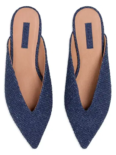 Naghedi Women's Strada Denim Mules | Thumbnail 2 Naghedi Women's Strada Denim Mules | Thumbnail 2