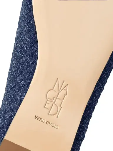 Naghedi Women's Strada Denim Mules | Thumbnail 4 Naghedi Women's Strada Denim Mules | Thumbnail 4