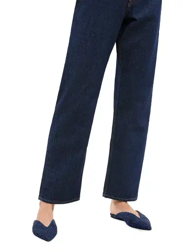 Naghedi Women's Strada Denim Mules | Thumbnail 5 Naghedi Women's Strada Denim Mules | Thumbnail 5