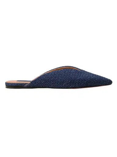 Naghedi Women's Strada Denim Mules | Thumbnail 1 Naghedi Women's Strada Denim Mules | Thumbnail 1