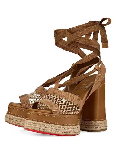 Christian Louboutin Women's Toledissima 130MM Espadrilles Sandals - Black | Thumbnail 6 Christian Louboutin Women's Toledissima 130MM Espadrilles Sandals - Black | Thumbnail 6