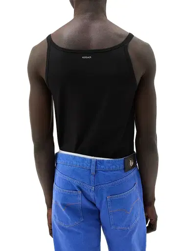 Versace Men's Cotton Jersey Tank | Thumbnail 3 Versace Men's Cotton Jersey Tank | Thumbnail 3