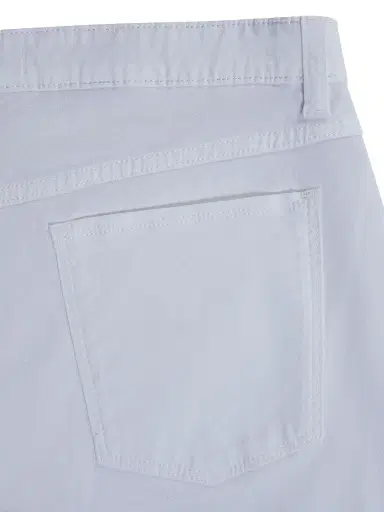 Bugatchi Men's Stretch-Cotton Straight-Leg Jeans - White | Thumbnail 4 Bugatchi Men's Stretch-Cotton Straight-Leg Jeans - White | Thumbnail 4