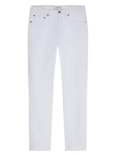 Bugatchi Men's Stretch-Cotton Straight-Leg Jeans - White | Thumbnail 1 Bugatchi Men's Stretch-Cotton Straight-Leg Jeans - White | Thumbnail 1