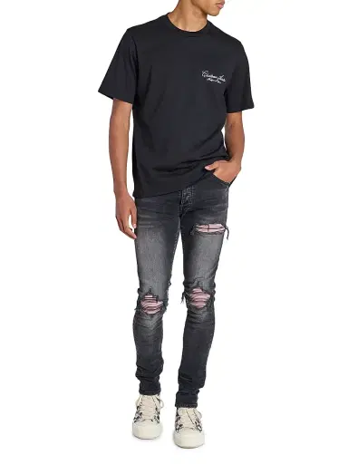 AMIRI Men's MX1 Distressed Skinny Jeans | Thumbnail 2 AMIRI Men's MX1 Distressed Skinny Jeans | Thumbnail 2