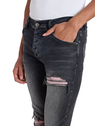 AMIRI Men's MX1 Distressed Skinny Jeans | Thumbnail 6 AMIRI Men's MX1 Distressed Skinny Jeans | Thumbnail 6